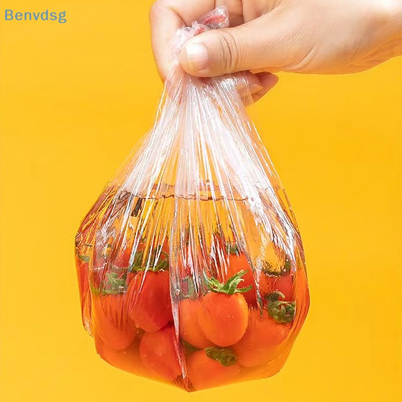 Set 100 Túi Nhựa Bọc Thực Phẩm Nhiều Màu Sắc Dùng Một Lần