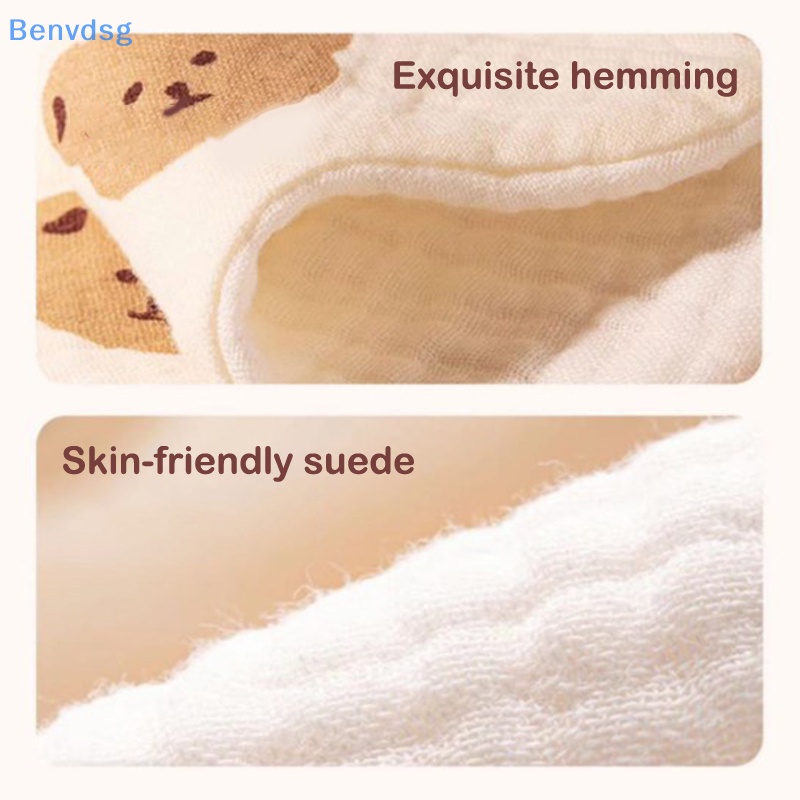 Yếm Ăn Cotton Sáu Lớp Xoay 360 Độ Xinh Xắn Tiện Dụng Cho Bé