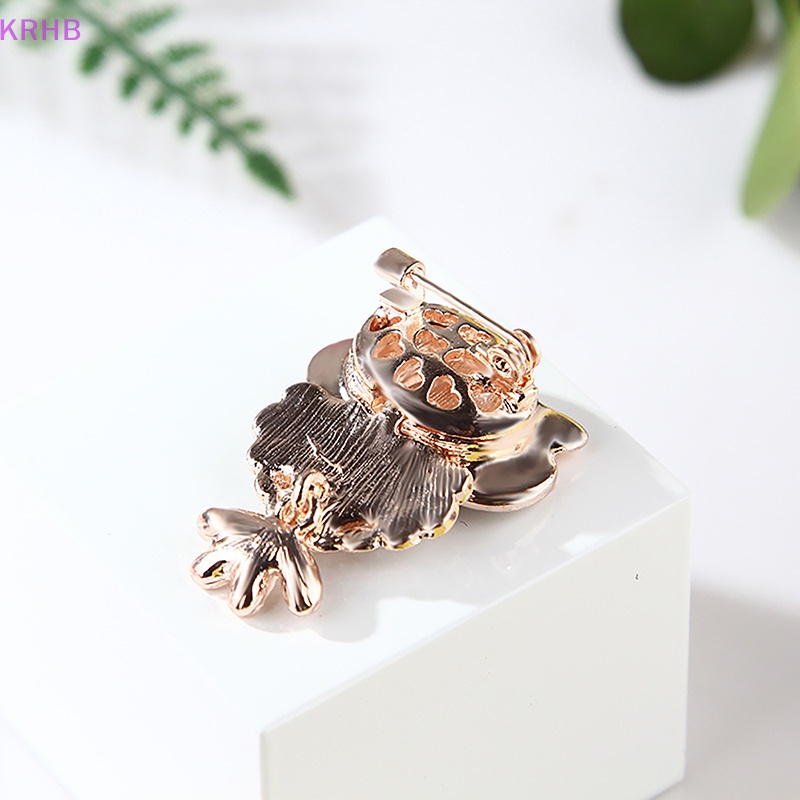 Ghim Cài Áo Hình Cú Mèo Đính Đá Thời Trang Cho Nữ Mới