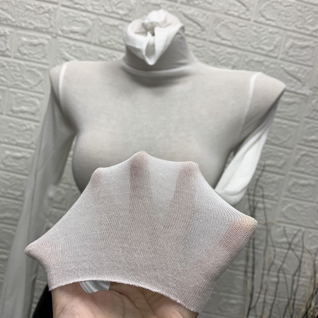 Áo Thun Nữ Tay Dài Ôm Dáng Phong Cách Hàn Quốc Gợi Cảm