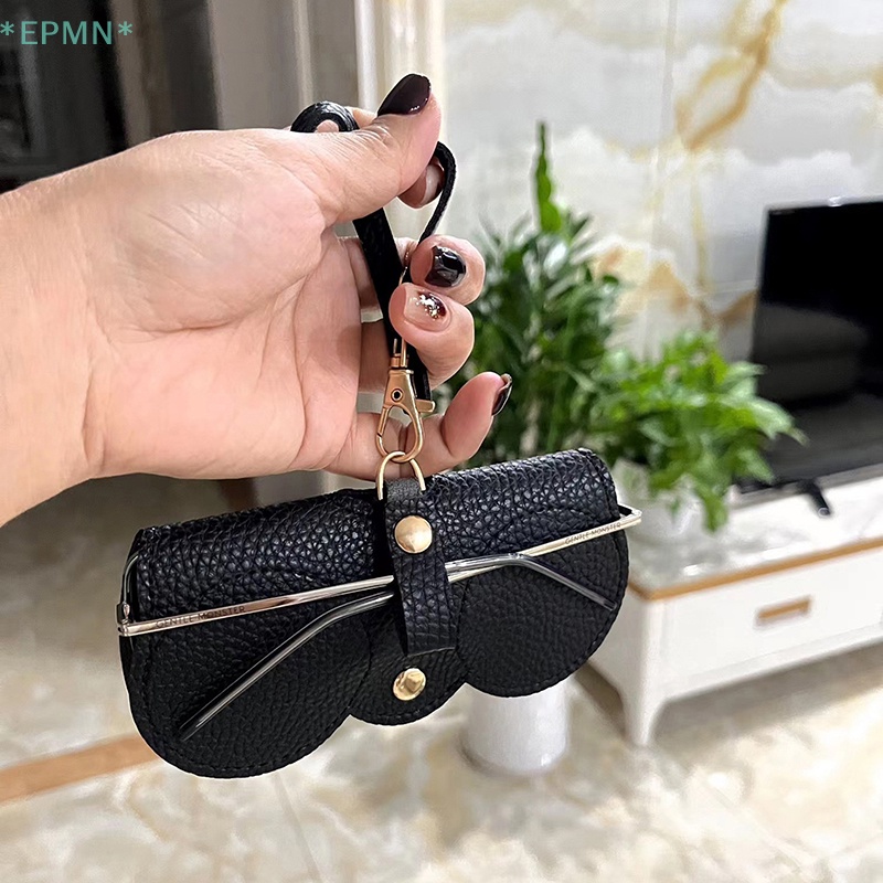 Túi Da Đựng Mắt Kính Phong Cách Retro Mới