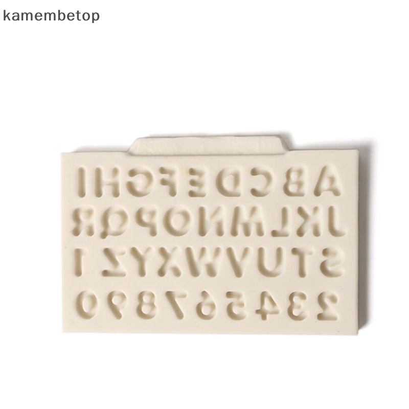 Khuôn Silicone Làm Bánh Hình Chữ Cái &amp; Số DIY