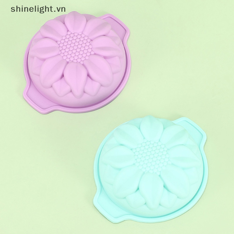 1 Khuôn Silicone Hình Hoa Hướng Dương Làm Bánh Mì DIY