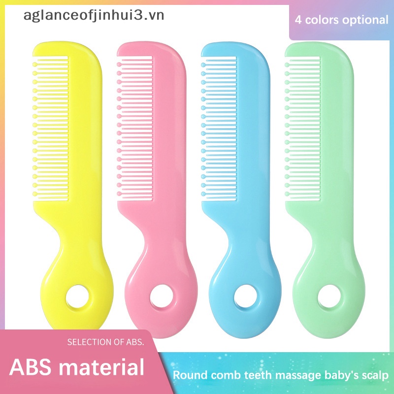 Lược Chải Tóc Bằng Nhựa ABS Chất Lượng Cao Cho Bé Sơ Sinh