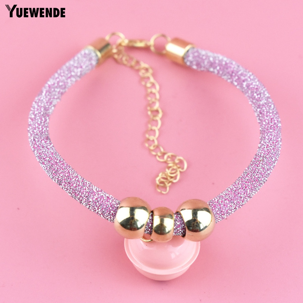 Vòng Cổ YQ.E Có Thể Điều Chỉnh Kèm Chuông Trang Trí Cho Thú Cưng