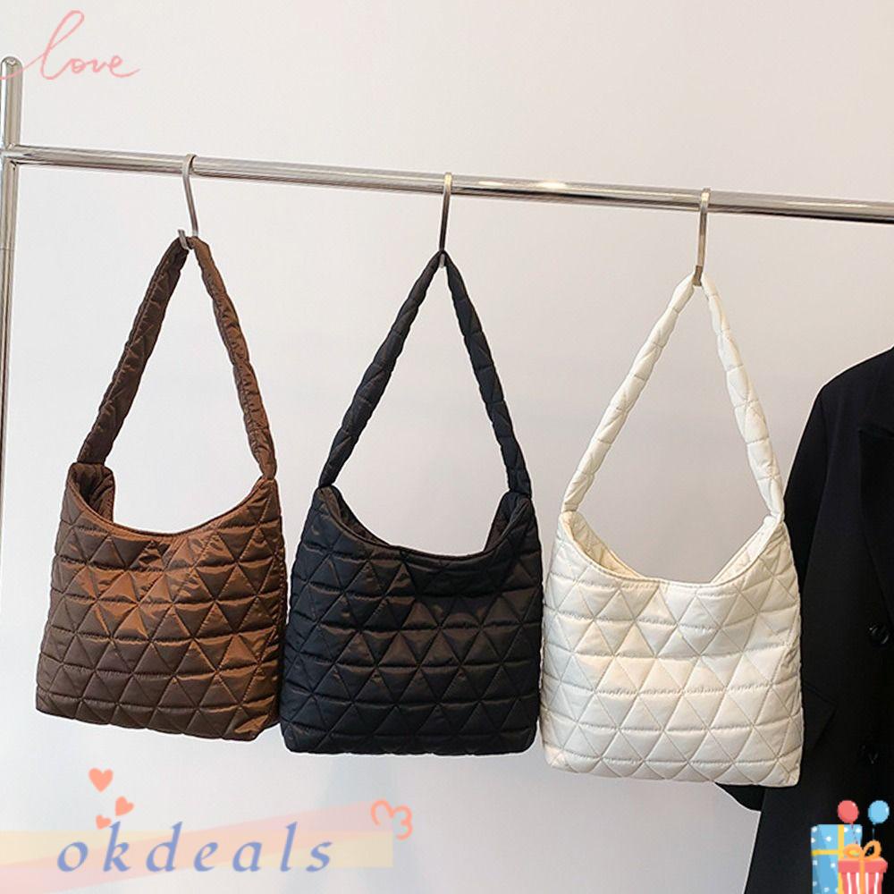 Túi Tote Hình Vuông Chất Liệu Cotton Thời Trang Mùa Đông