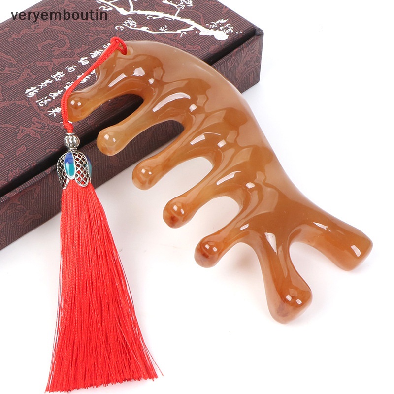 1 Lược Nhựa Mát Xa Mặt Răng Thưa Tiện Dụng