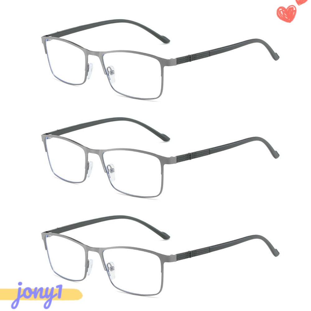 Mắt Kính Gọng Vuông Bằng Kim Loại Thời Trang Cho Nam Và Nữ