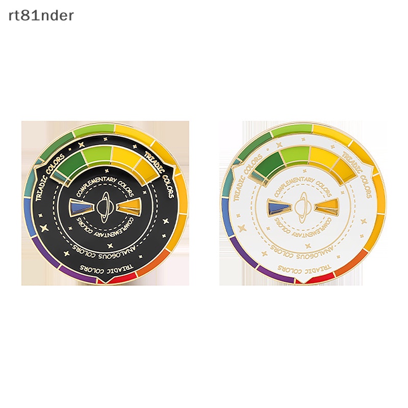 Rt Ghim Cài Áo Hình Bánh Xe Quay Tráng Men Màu Sắc Dùng Làm Quà Tặng