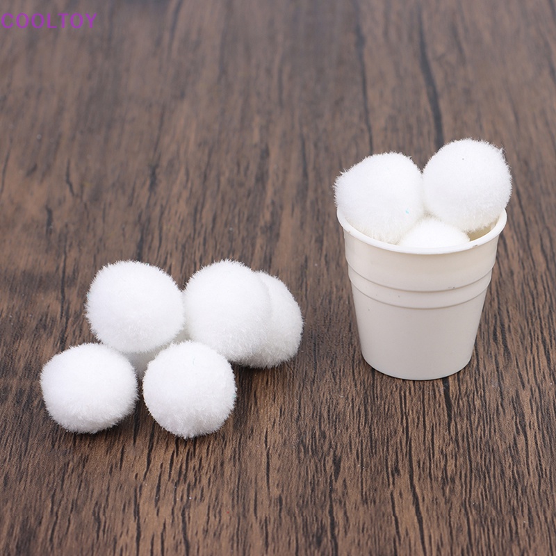 1 Bộ Vật Liệu Tự Làm Người Tuyết 1: 12 Trang Trí Phong Cảnh Giáng Sinh Cho Nhà Búp Bê