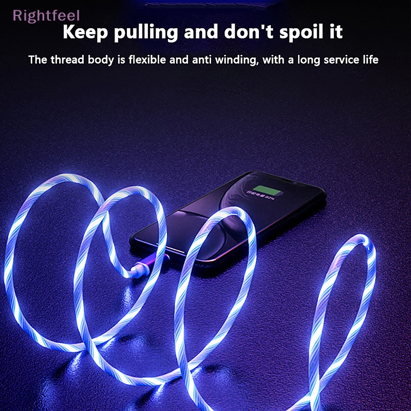 Cáp Sạc Nhanh Có Đèn LED 5A Cho iPhone Samsung Xiaomi Redmi Mới
