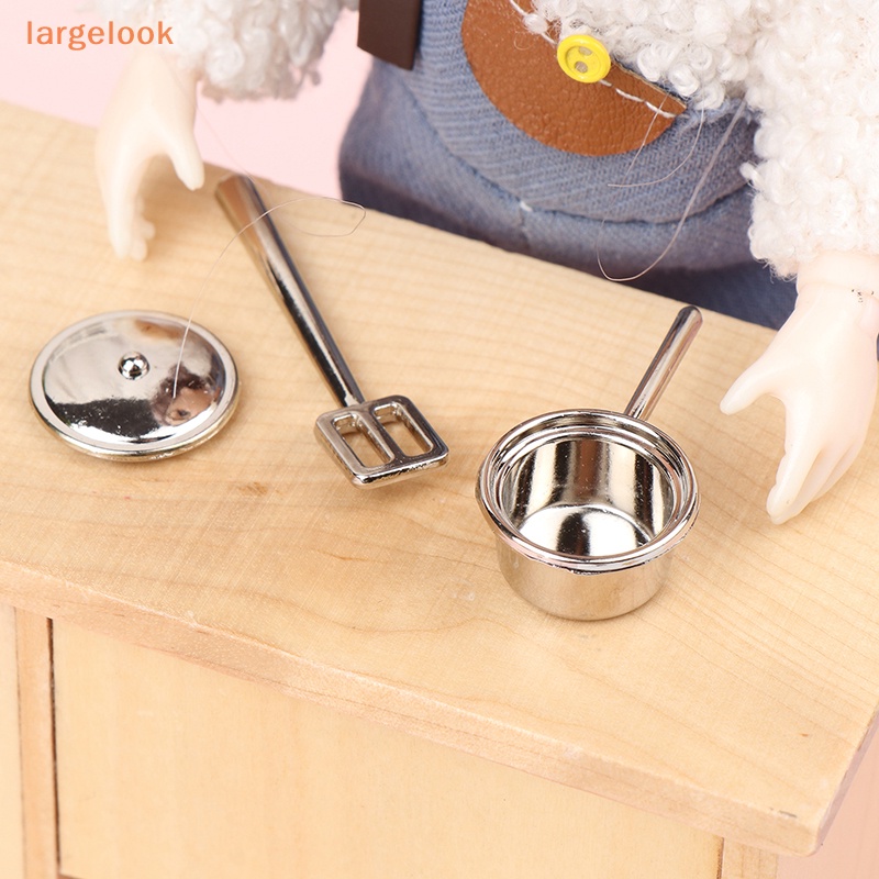 Mô Hình Nồi Chảo Mini Tỉ Lệ 1 / 12 Dùng Trang Trí Nhà Búp Bê