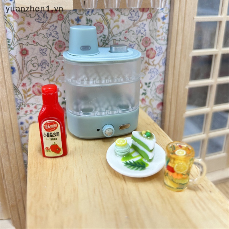 1 Mô Hình Nồi Hấp Điện Tử Tỉ Lệ 1: 12 Trang Trí Nhà Búp Bê