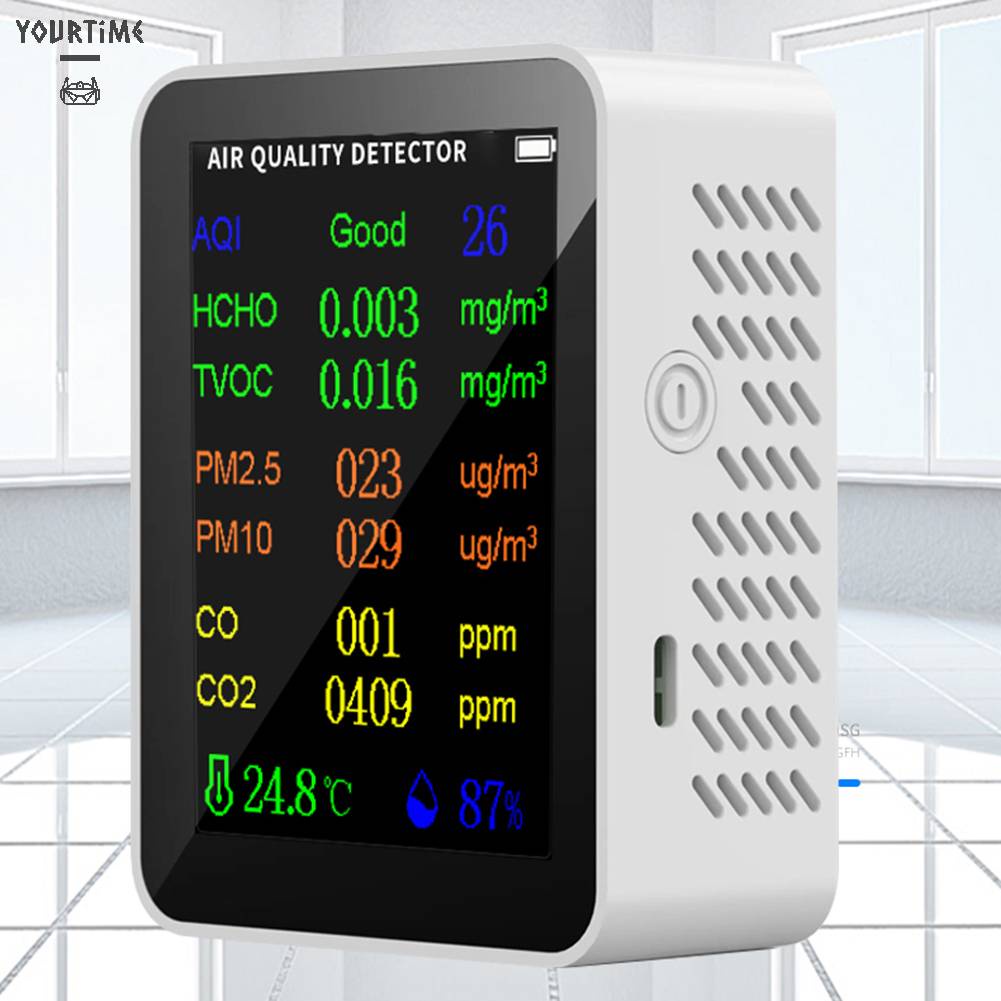 Máy Kiểm Tra Chất Lượng Không Khí Kỹ Thuật Số 9 Trong 1