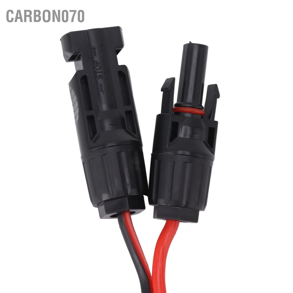 Carbon070 Dây cáp năng lượng mặt trời mở rộng PVC Bộ điều hợp dây với đầu nối nam nữ