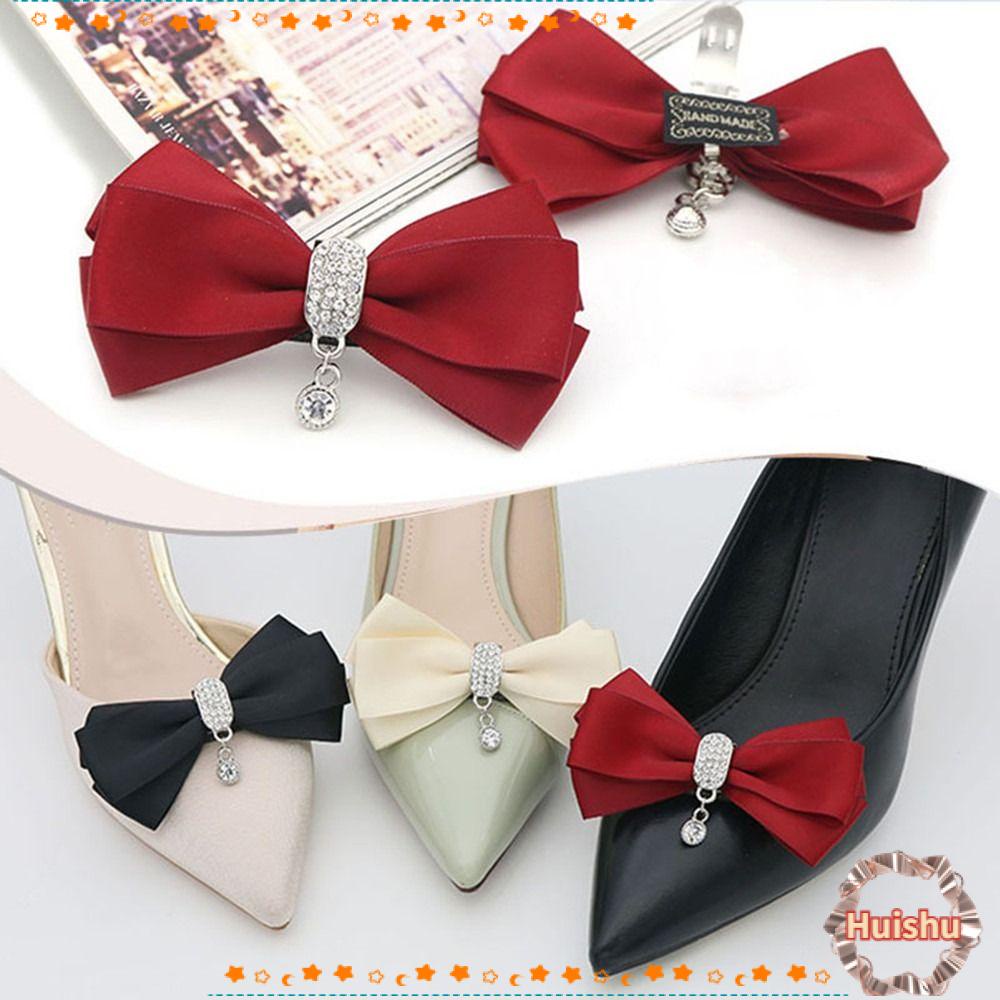 Set 2 Kẹp Nơ Trang Trí Giày Cưới