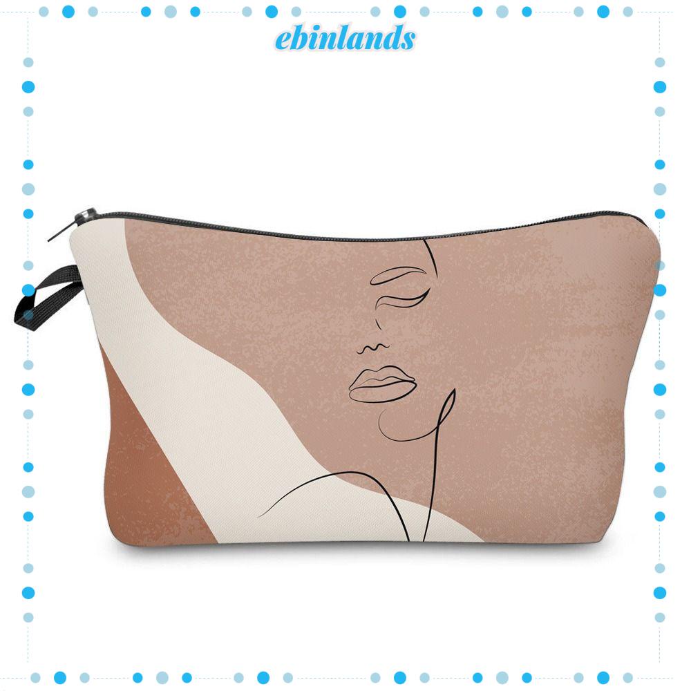 Ebinlands Túi Đựng Mỹ Phẩm Khóa Kéo Mini Chống Thấm Nước
