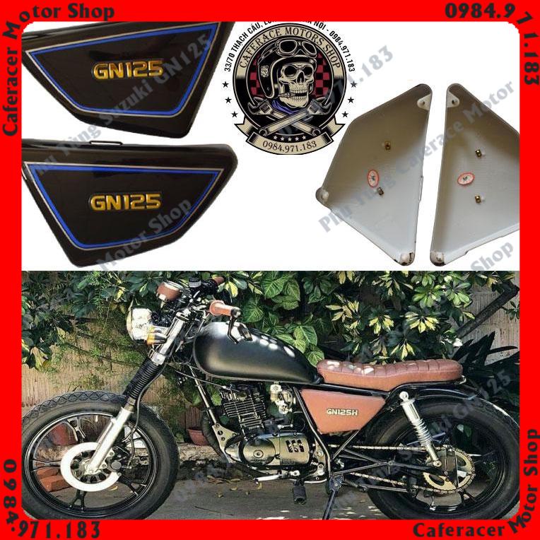 [FreeShip] Cốp xe Suzuki GN125, Caferace motors shop,0984971183,Phụ tùng đồ chơi xe máy