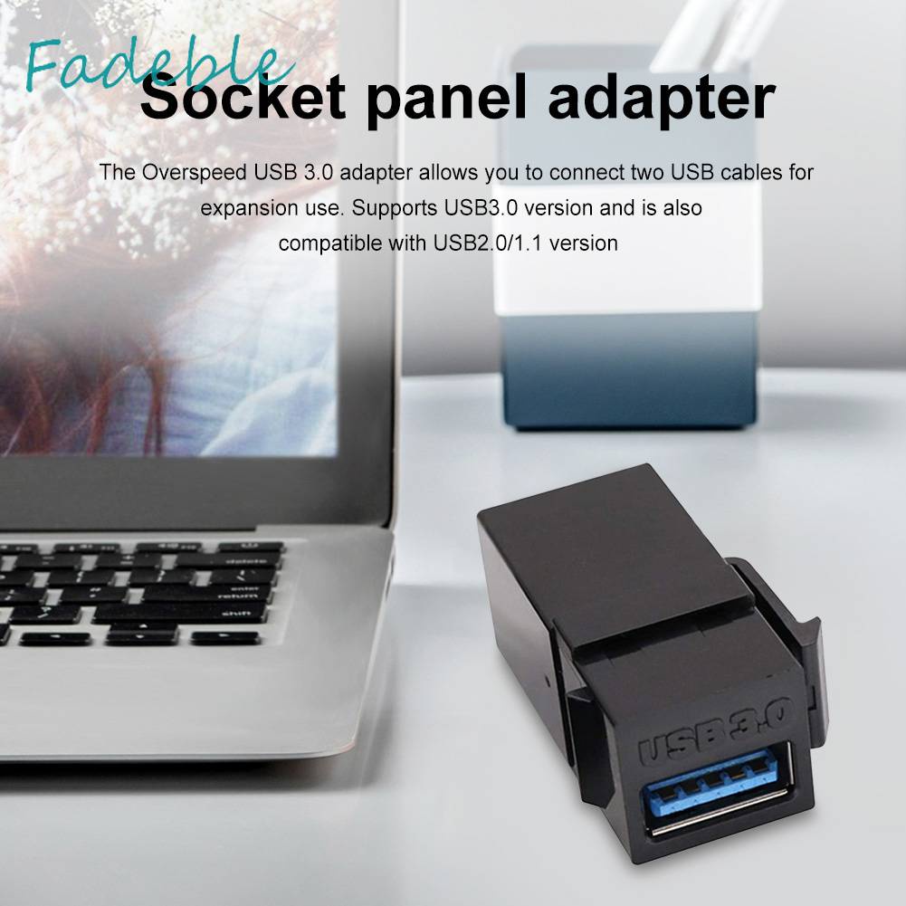 Giắc Cắm Chuyển Đổi USB 3.0 Keystone Female Sang Female