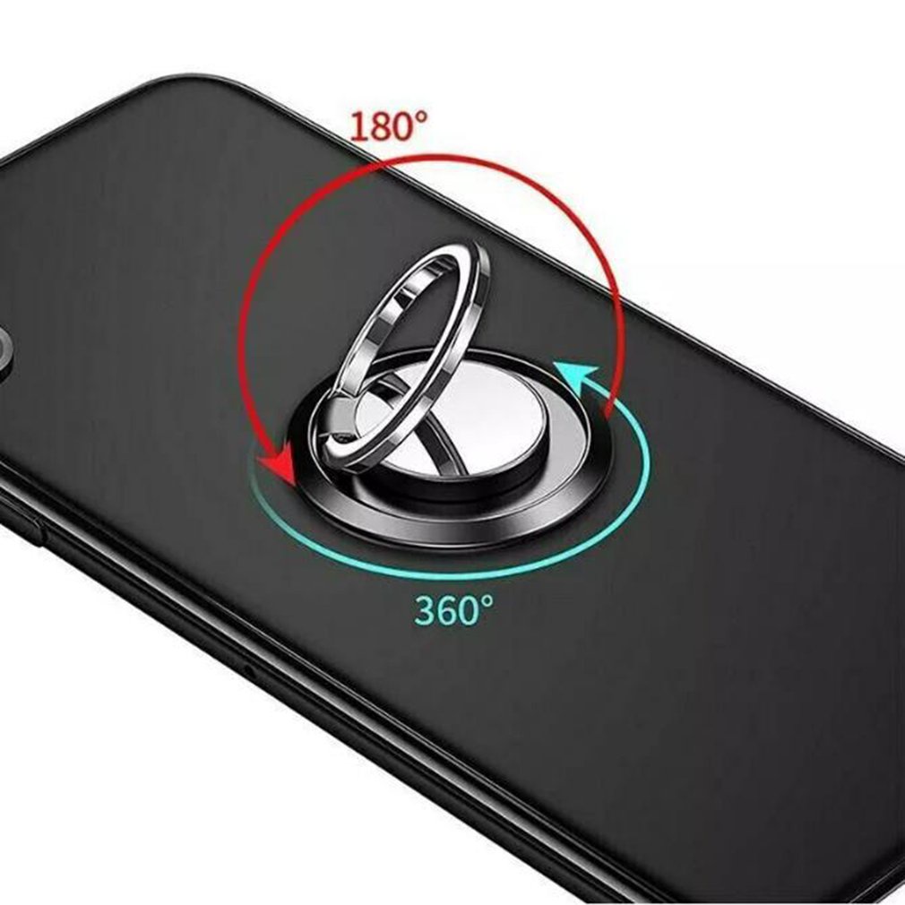 Finger Ring Holder Grip 360 Rotatable For Cell Phone Car Magnetic Holder
