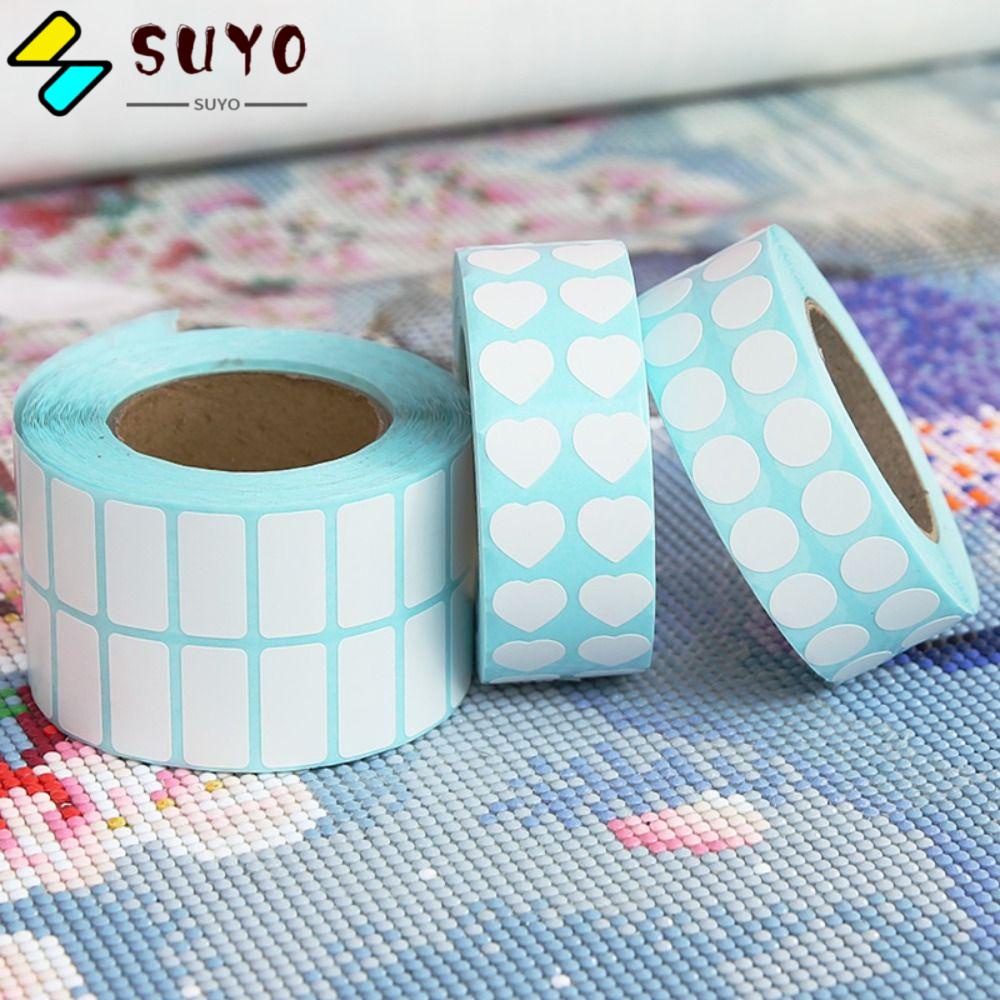 SUYO Bộ 3000 Miếng Dán Phân Loại Tranh Thêu Chữ Thập DIY