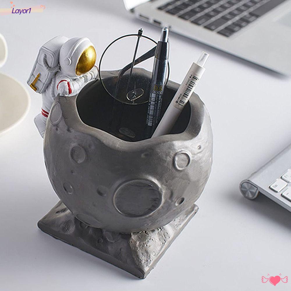 Giá Đỡ Bút Điêu Khắc Thủ Công Để Bàn Trang Trí Nhà Cửa LAYOR1