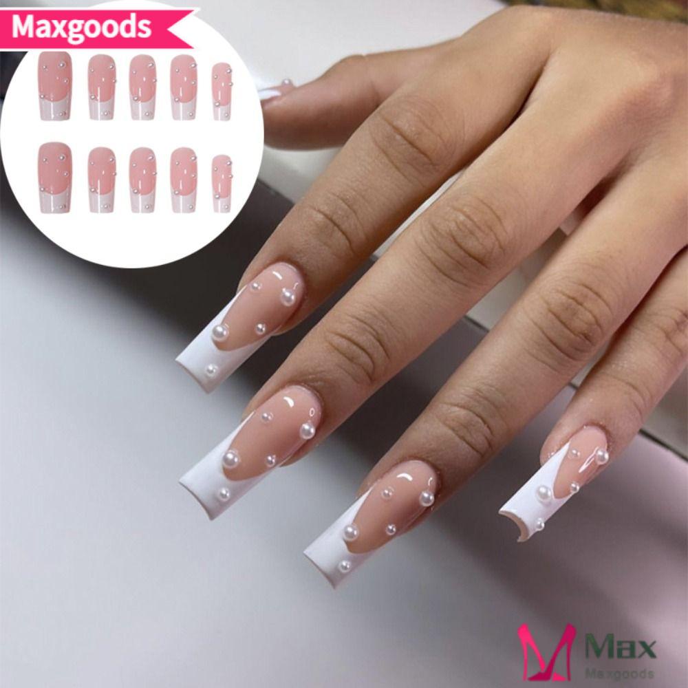 Bộ Móng Tay Giả Đầu Vuông Dạng Nhấn DIY