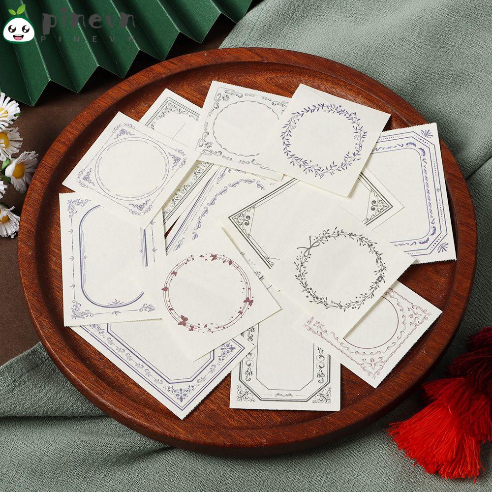 Set 50 Tấm Nhãn Dán Trang Trí Đa Năng Phong Cách Vintage