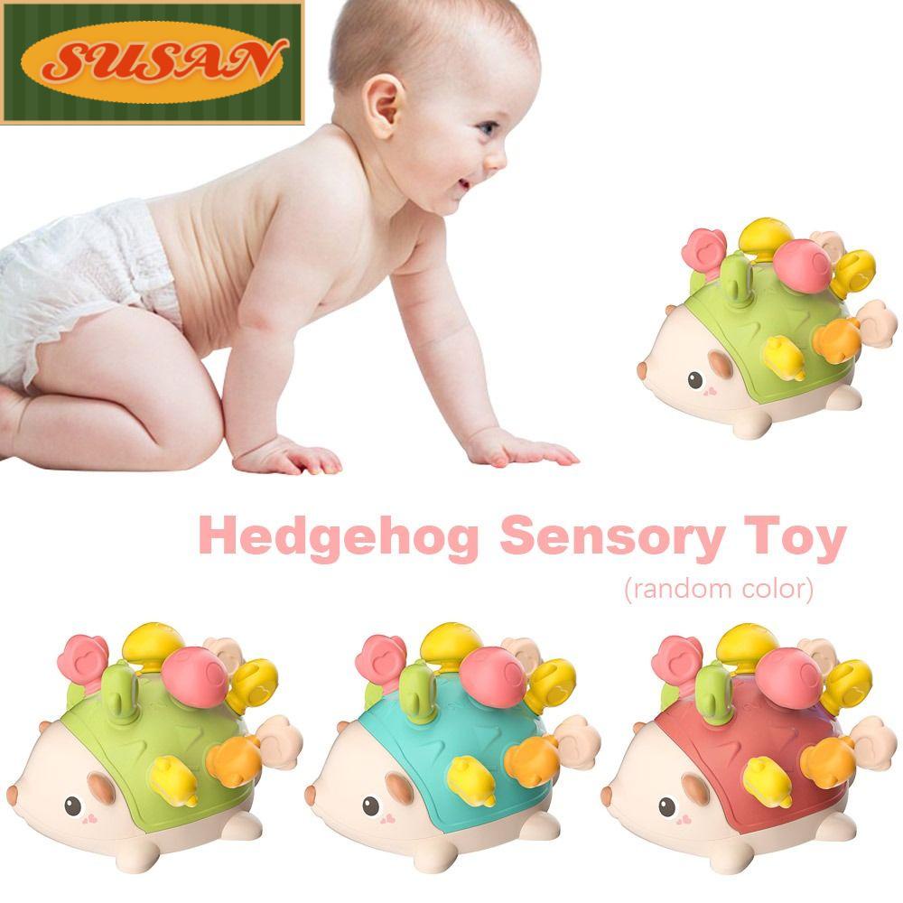 Đồ Chơi Nhím Cảm Biến Bằng Silicone Màu Sắc Ngẫu Nhiên Giáo Dục Sớm Cho Bé