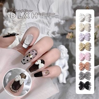 Mới set 50 nơ nhựa trang trí móng tay
