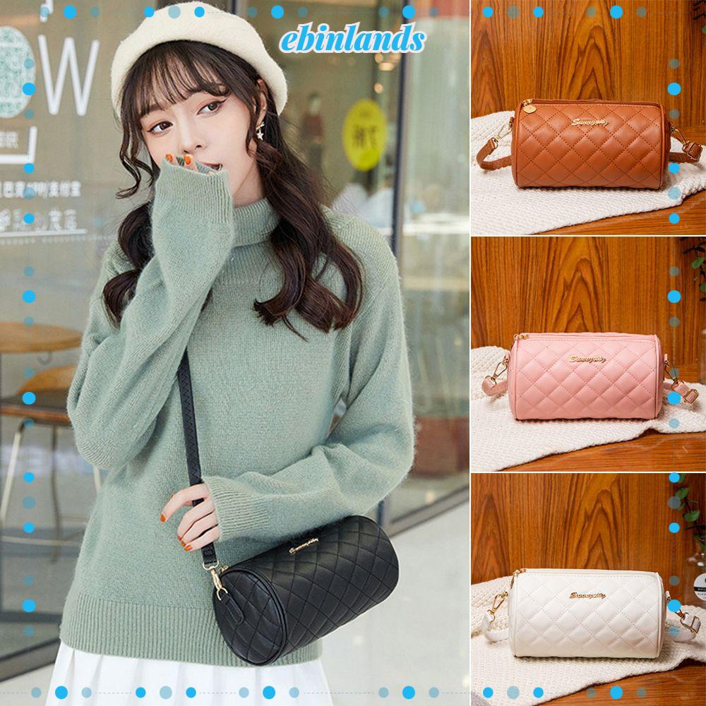 Túi Xách Da PU Màu Trơn Phong Cách Châu Âu