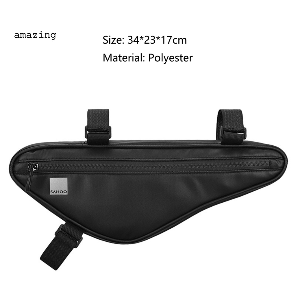 Túi Ống Xe Đạp Dung Tích Lớn 1L Bằng Polyester Chống Nước Chống Trầy Xước