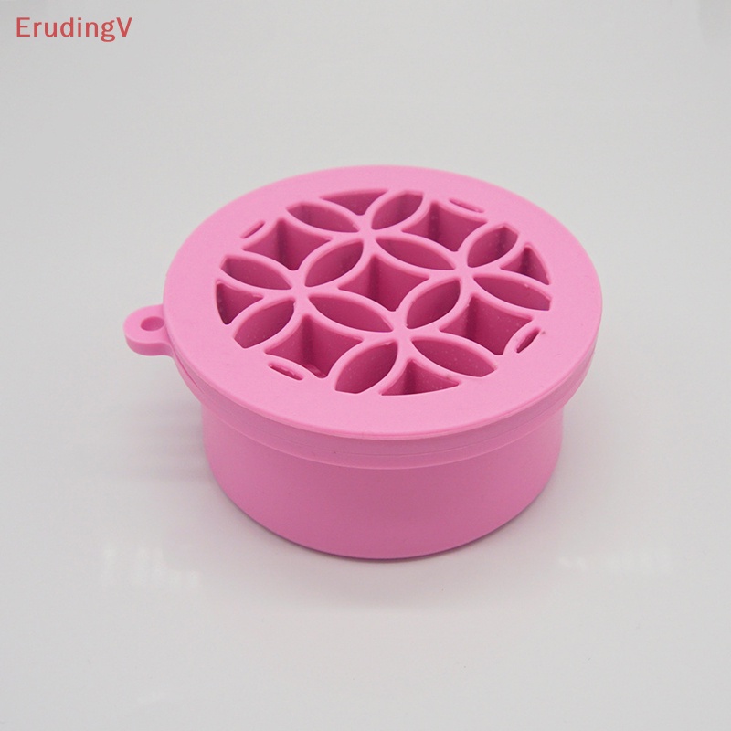 Giá Silicone Phơi Khô Cọ Trang Điểm Gấp Gọn Tiện Lợi