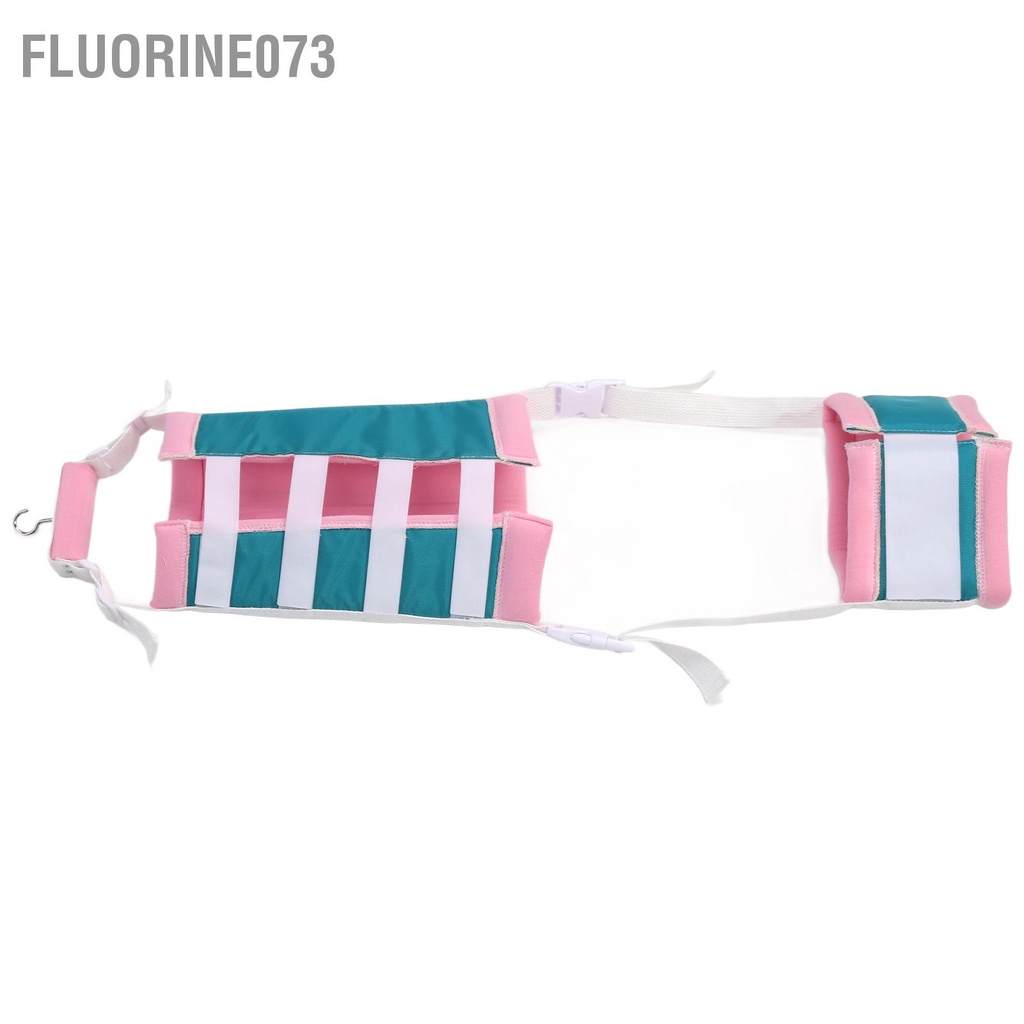 Fluorine073 Dây đeo kéo chi dưới Tạo điều kiện thuận lợi cho miếng đệm xốp Đai cố định đầu gối chân tổn thương cơ