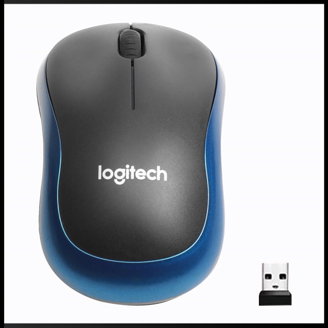 Chuột Không Dây Zevaret M185 2.4Ghz Usb NhậN Usb 1000dpi