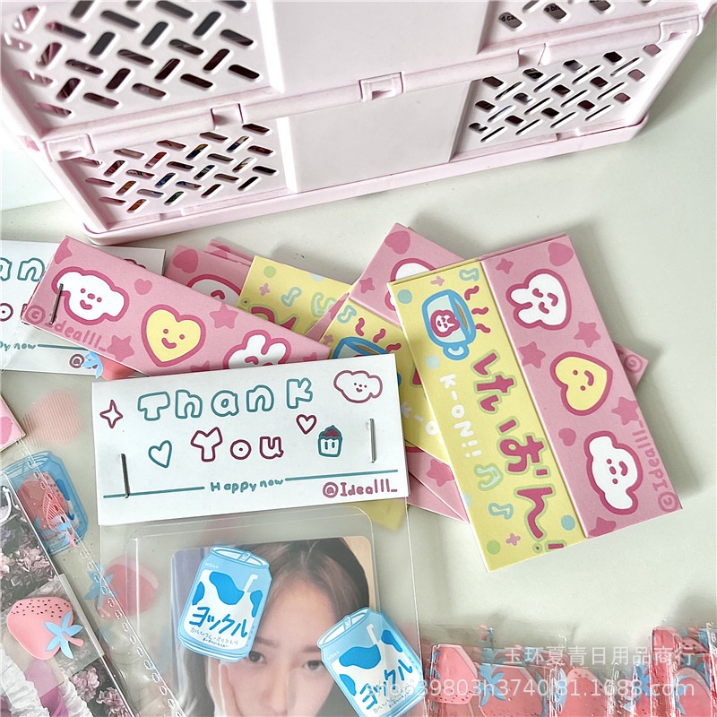 Set 10 Tấm Thẻ Ảnh Họa Tiết Graffiti Dễ Thương Dùng Làm Quà Tặng
