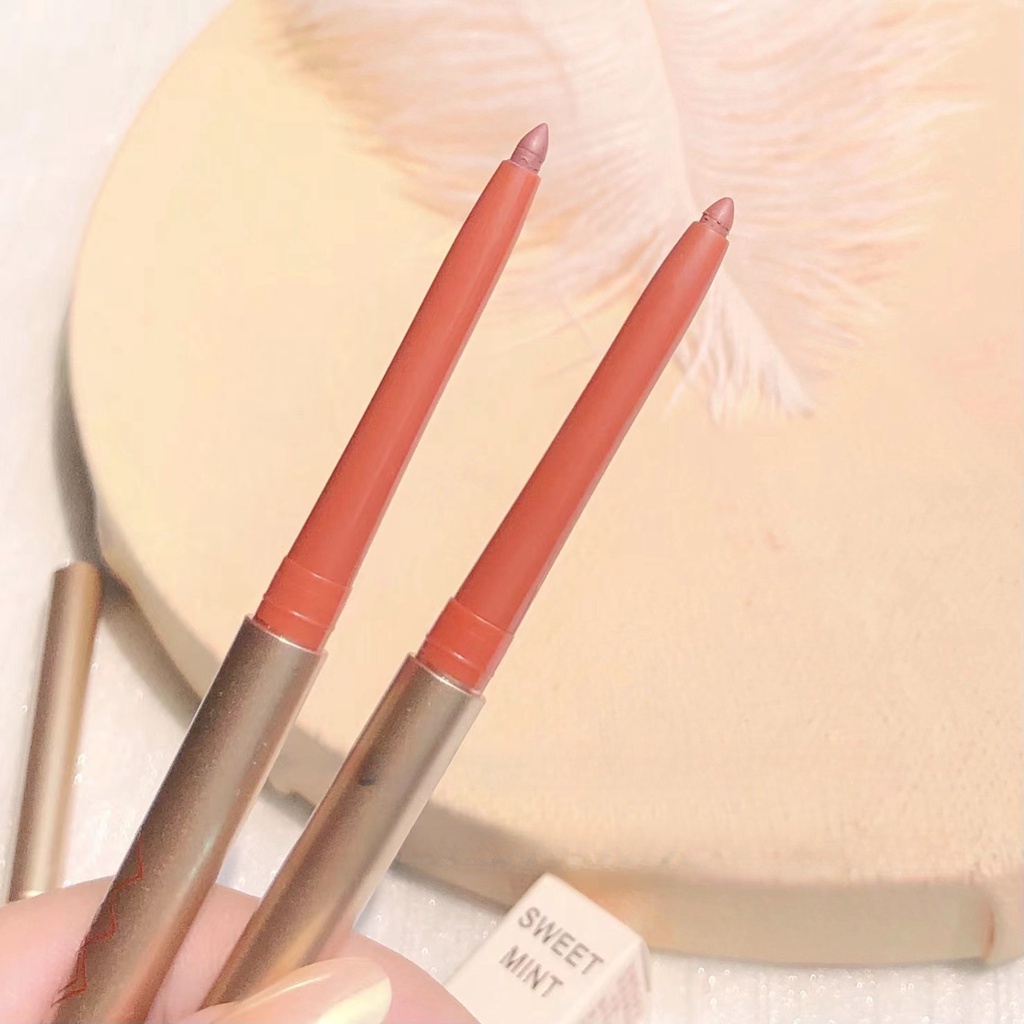 SWEET MINT Chì Kẻ Viền Môi  Chất Lì Không Thấm Nước Lâu Trôi  Bút Kẻ Viền Môi Chống Thấm Nước Lâu Trôi Hiệu Ứng Lì