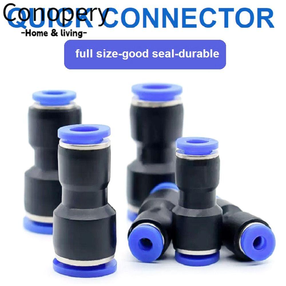 CONOPERY Set 10 Đầu Nối Ống Nước Bằng Nhựa PVC PU Tháo Gỡ Nhanh