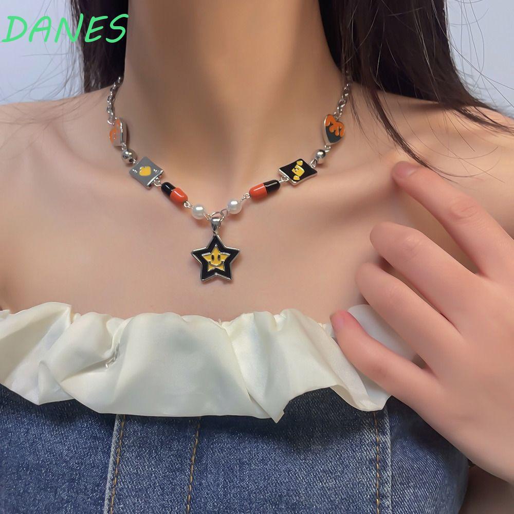 Vòng cổ Thép Titan Mặt Hình Viên Thuốc Phong Cách Hip Hop Thời Trang Cho Nam