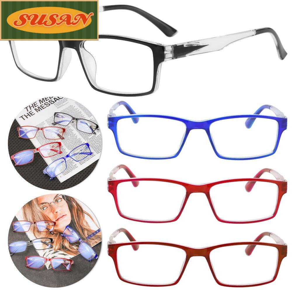 Kính đọc sách chống mỏi mắt Gọng Nhựa Siêu Nhẹ + 100 ~ + 400 Diopter