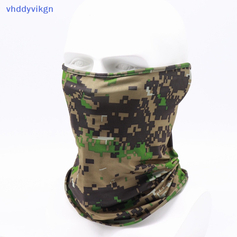 Khăn Choàng Cổ Kiêm Khẩu Trang Làm Mát Phong Cách Quân Đội