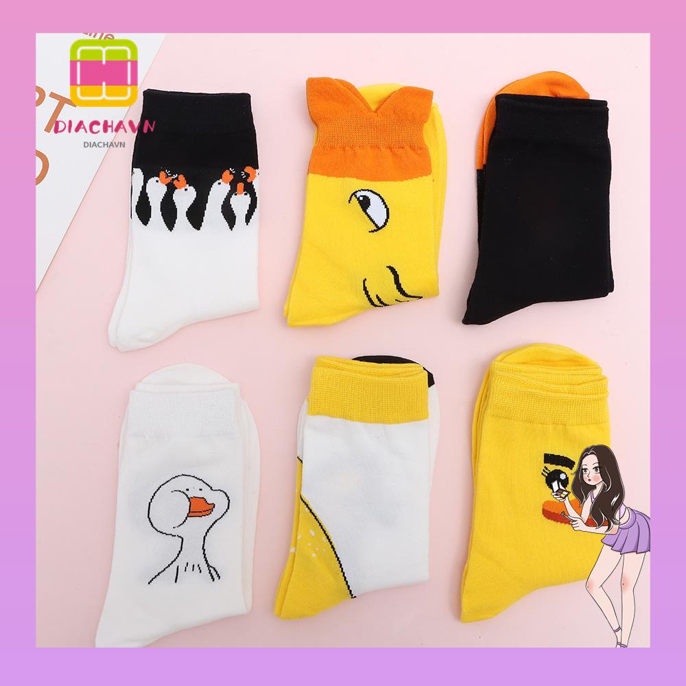 Vớ Cotton Thấm Hút Mồ Hôi Thoáng Khí Ngọt Ngào Mới Cho Nam Và Nữ