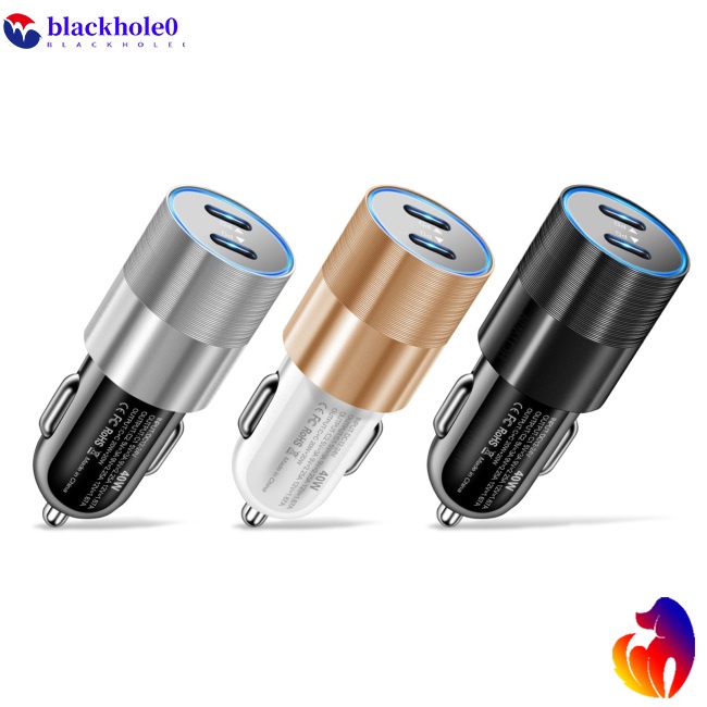 Trạm Sạc Nhanh Loại C 40w Hai Cổng Pd Tương Thích Với Iphone 13 12 11