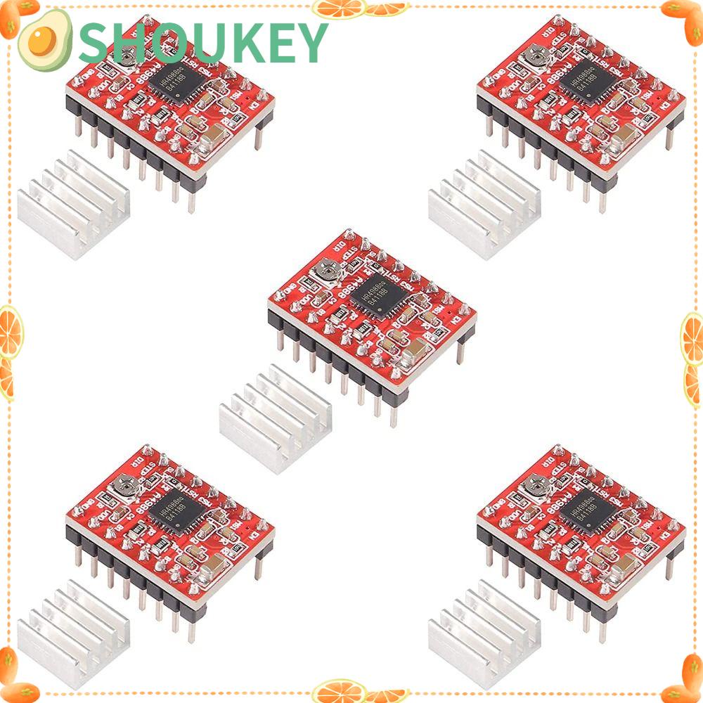 Set 5 Mô Đun Động Cơ Bước Dành Cho Máy In 3D DRV8825