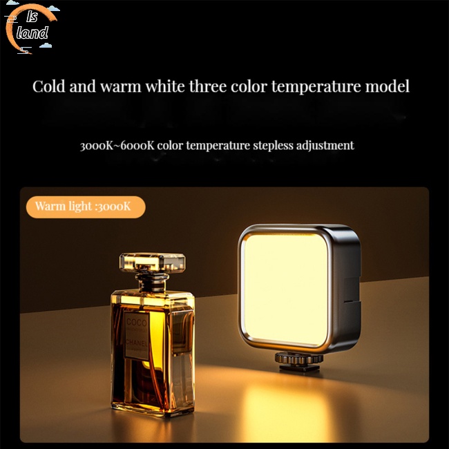 Đèn Rgb Mini Cầm Tay Có Kẹp Gắn Điện Thoại Di Động Hỗ Trợ Chụp Ảnh Selfie