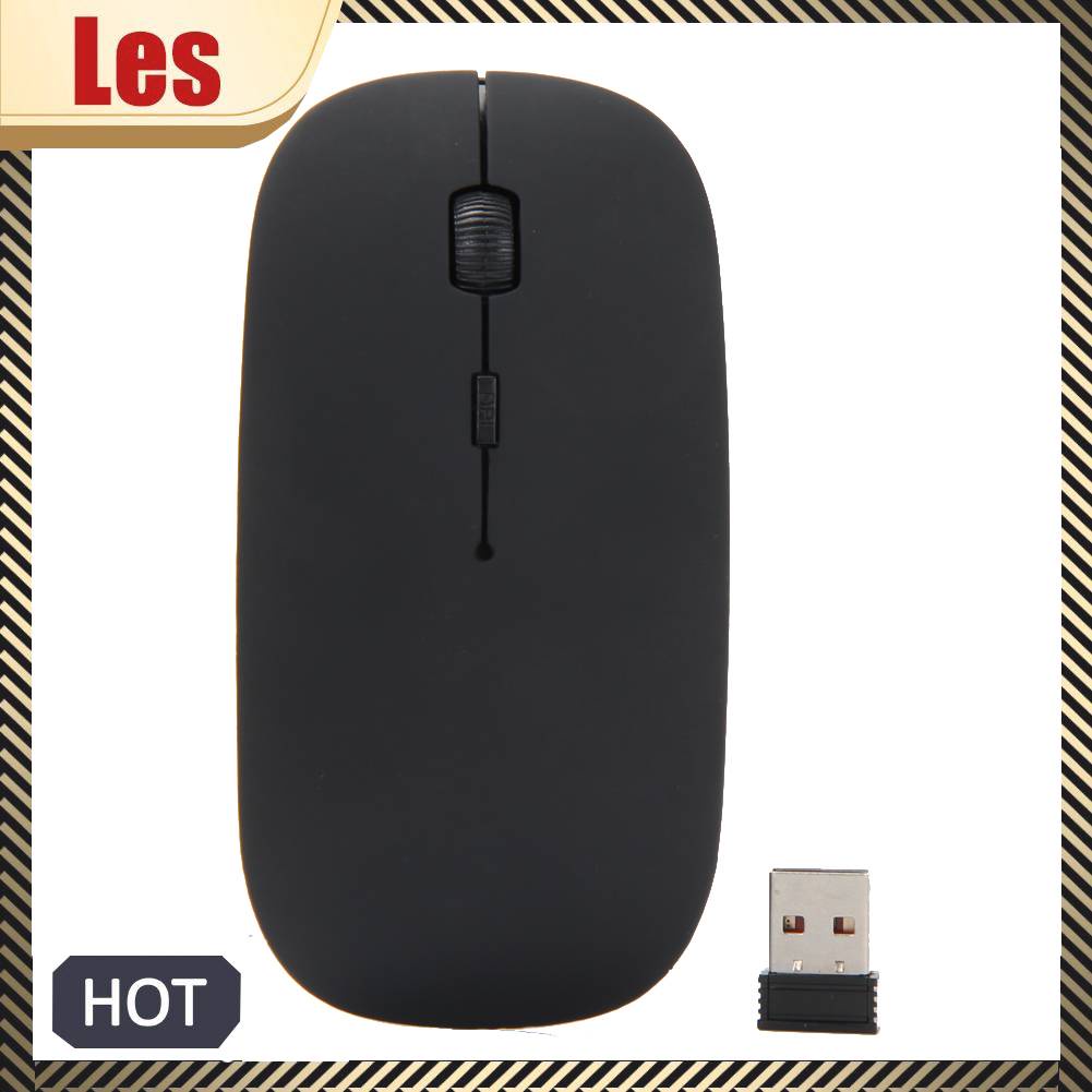 Chuột Quang Không Dây Siêu MỏNg 2.4G Cho PC / Laptop