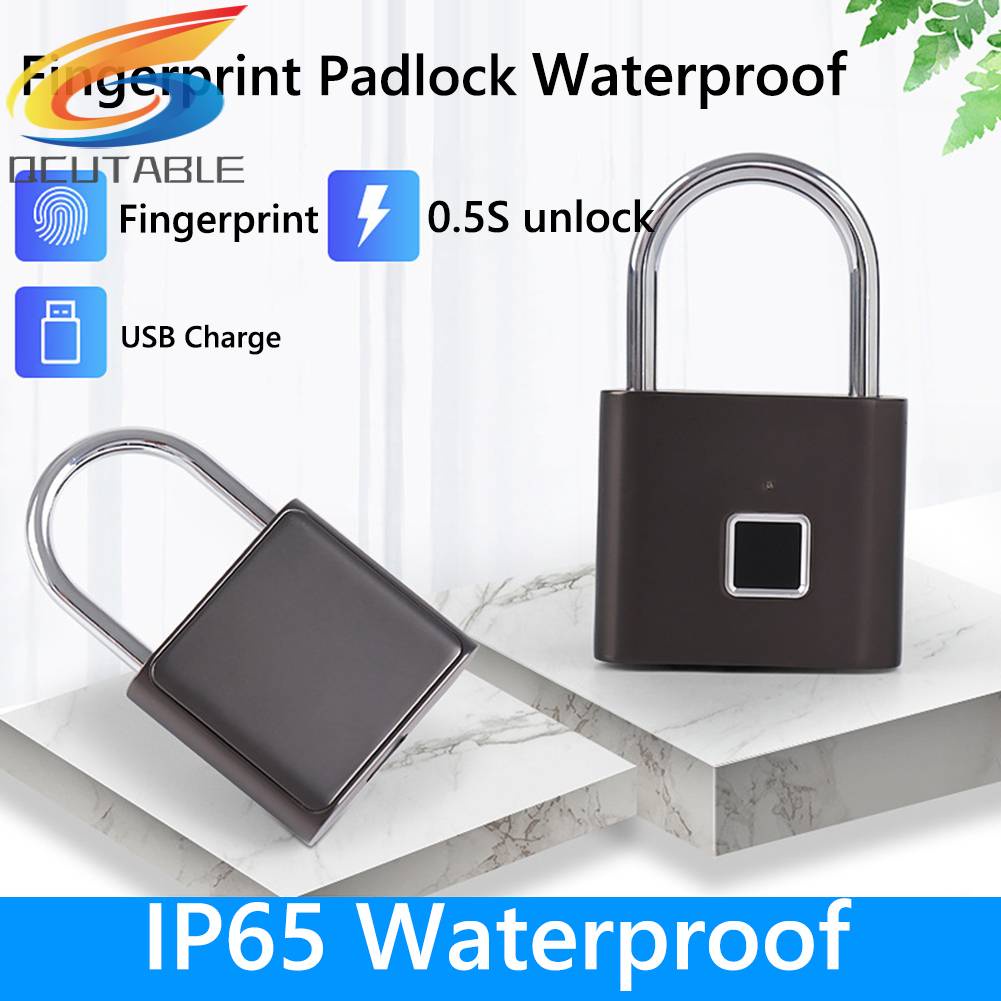 Ổ Khóa Vân Tay Thông Minh O10 0.5sec Chống Trộm Không Thấm Nước