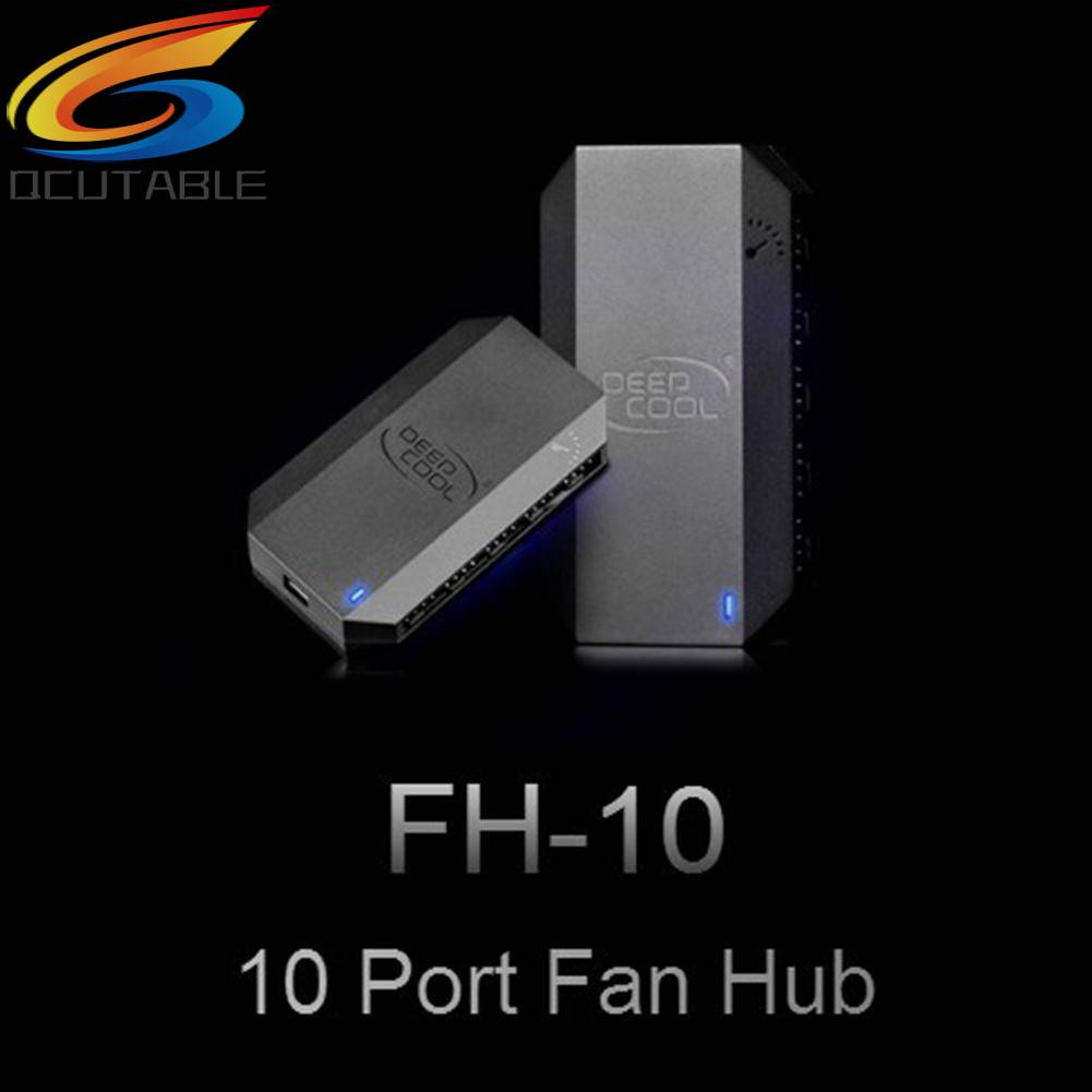 Bộ Chia 10 CổNg QuạT 3Pin / 4Pin PWM 12V SATA FH-10