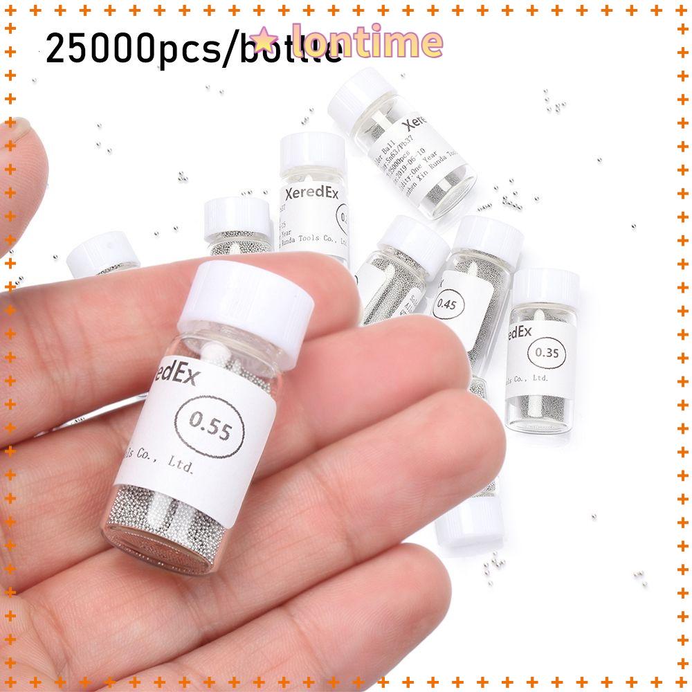 LONTIME 25000 Bóng Hàn 0.25~0.76mm Chất Liệu Thiếc Cho ICchip