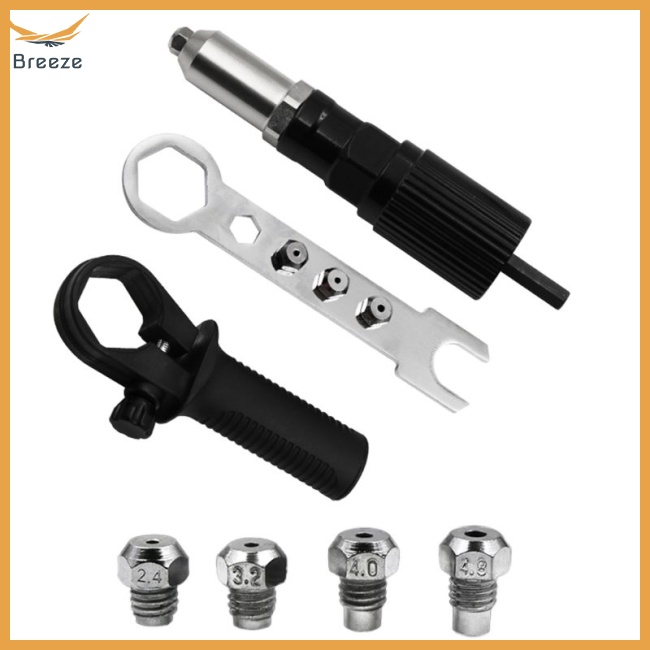 Dụng Cụ Dập Đinh Tán Lõi Kéo Cho Máy Khoan Điện Không Dây